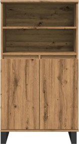 vidaXL Ντουλάπι Τεχνίτης Δρυς 60 x 36 x 110 εκ. από Επεξεργασμένο Ξύλο