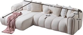 Corner Sofa N-Line Left - White White