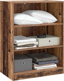 vidaXL Ντουλάπι Παλαιωμένο ξύλο 77 x 48 x 102 cm Επεξεργασμένο Ξύλο