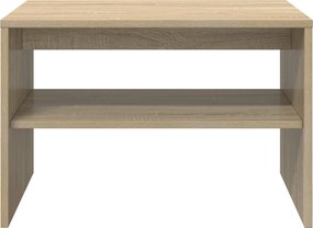vidaXL Τραπεζάκι σαλονιού Δρύς Sonoma 60 x 50 x 40 εκ