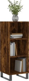 vidaXL Ντουλάπι Καπνιστή Δρυς 34,5 x 32,5 x 90 εκ. από Επεξεργ. Ξύλο