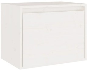 vidaXL Έπιπλα Τηλεόρασης 5 τεμ. Λευκά από Μασίφ Ξύλο Πεύκου