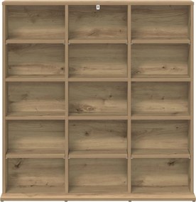 vidaXL Ντουλάπα CD Artisan Δρυς 96 x 23,5 x 97,5 εκ.