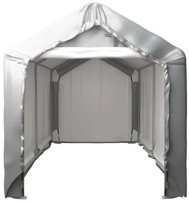 vidaXL Τέντα Αποθήκευσης Γκρι 180 x 300 εκ. Ατσάλινη