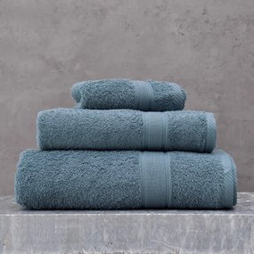 Πετσέτα Illusion Σετ 3τμχ Denim Ρυθμός Towels Set 70x140cm 100% Βαμβάκι