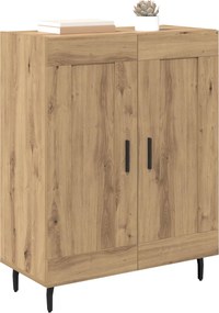 vidaXL Πλαϊνό γραφείο Artisan Oak 69,5 x 34 x 90 εκ.