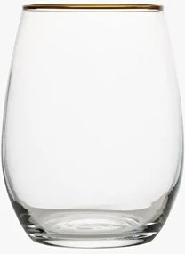 Glass Set (6 Pieces) PB-420725 Gold