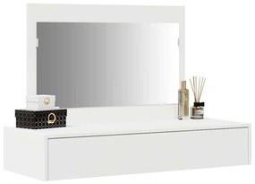vidaXL Τραπέζι περιποίησης Λευκό 100 x 40 x 70 εκ. Επεξεργασμένο ξύλο