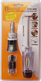 SPROTEK 4 σε 1 set εργαλείων STD-656, 19 τμχ