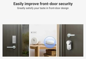 Έξυπνο κλειδαριά Ezviz DL01PRO-DL01CP- Λευκό Γκρι Αλουμίνιο