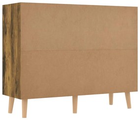 vidaXL Μπουφές Καπνιστή Δρυς 90x30x72 εκ. από Επεξεργασμένο Ξύλο