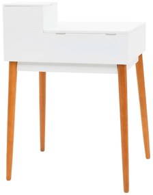 vidaXL Μπουντουάρ με Καθρέφτη 60 x 50 x 86 εκ. από MDF