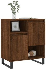 vidaXL Μπουφές Καφέ Δρυς 60x35x70 εκ. από Επεξεργασμένο Ξύλο