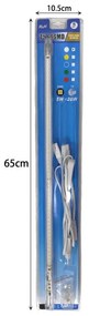 R&H Φωτιστικό Πάγκου Κουζίνας LED 5W Ψυχρό Λευκό με Διακόπτη 58εκ. - LED Mirror Lights T5 60SMD