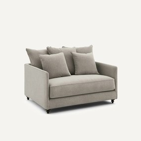 Διθέσιος καναπές-κρεβάτι από βελούδινο chenille, Lazare