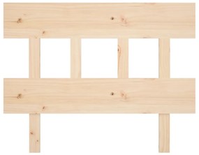 vidaXL Κεφαλάρι Κρεβατιού 93,5 x 3 x 81 εκ. από Μασίφ Ξύλο Πεύκου
