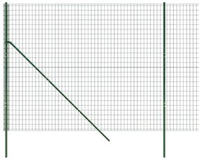 Συρματόπλεγμα Περίφραξης Πράσινο 2,2x25 μ. Γαλβανισμένο Ατσάλι - Πράσινο