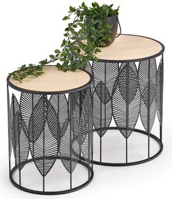 Τραπεζάκια σαλονιού Flora-Mauro - 40.00Χ0.00Χ45.00cm