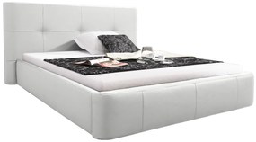 Επενδυμένο κρεβάτι Elent-180 x 200-Λευκό