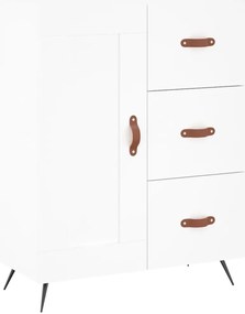 vidaXL Ντουλάπι Λευκό 69,5x34x180 εκ. από Επεξεργασμένο Ξύλο
