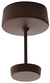 Πλαφονιέρα Φωτιστικό Οροφής LED 4W IP20 2700K Swap Zafferano-LD1012R3-Καφέ LD1012R3