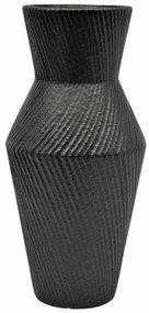 Βάζο Μαύρο Κεραμικό 12x12x25cm ANKOR