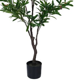 Διακοσμητικό φυτό Olive tree I σε γλάστρα Inart πράσινο pp Υ150εκ