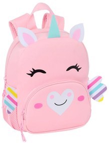 Σχολική Τσάντα Safta Unicornio Ροζ 20 x 25 x 9 cm