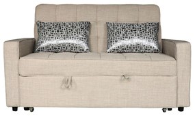Καναπές Κρεβάτι Διθέσιος ArteLibre SIRO Καφέ 152x102x90cm