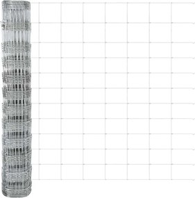 vidaXL Στύλος Περιφράξεων Γαλβανισμένο 50 x 1,2 m Ατσάλι