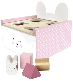 Ξύλινο Παιχνίδι Αντιστοίχισης Jabadabado Bunny JB-C2534