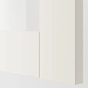 METOD ντουλάπι τοίχου με 2 γυάλινες πόρτες, 80x40 cm 794.555.68