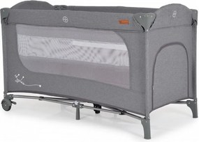 Παρκοκρέβατο 2 Θέσεων (0+ Μηνών/Έως 14kg) Cangaroo Skyglow 2 Grey