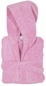 Μπουρνούζι Ενηλίκων Βαμβακερό Large Casual 5905 Ροζ-Nude Das Home