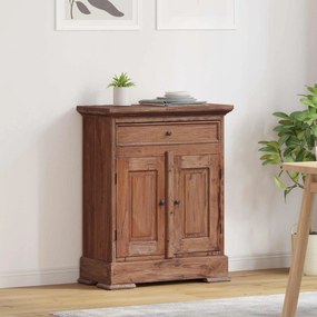 vidaXL Ντουλάπι αποθήκευσης 63 x 30 x 79 εκ Στερεό ξύλο Μαόνι