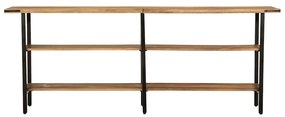 vidaXL Τραπέζι Κονσόλα 180x35x70 εκ. από Μασίφ Ξύλο Μάνγκο