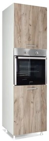 MATIS Κουζίνα In D60 RV Γκρι Δρυς MatisKD60RV44