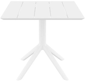 Τραπέζι Paris 20.0865 80x80x74cm White