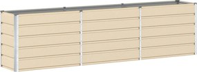 vidaXL Γλάστρα Ελεφαντόδοντο 290 x 90 x 75 εκ Επικαλυμμένος Χάλυβας