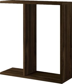 Βοηθητικό Τραπεζάκι Καρυδί FLOGORO 60x60x60