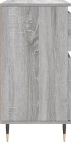 vidaXL Ντουλάπι Γκρι Sonoma 60x35x70 εκ. από Επεξεργασμένο Ξύλο
