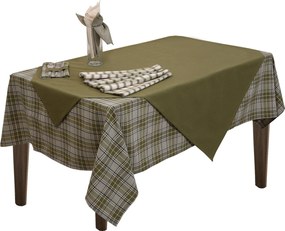 Τραπεζομάντηλο 140x140 Ουαλία Λαδί Viopros