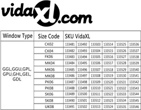 vidaXL Στόρι Ρόλερ Συσκότισης (Blackout) Γκρι UK08