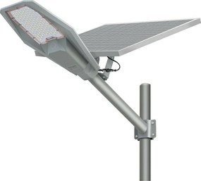 Ηλιακό Φωτιστικό Δρόμου 100W 1150lm Ψυχρό Λευκό 6500K με Τηλεχειριστήριο IP67