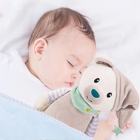 Φωτεινός Αγκαλίτσας Με Ήχο Bebe Stars Bear 856-182
