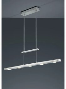 Κρεμαστό Φωτιστικό Οροφής 7xLED 4W Up Down Switch Dimmer 3000Κ/5000Κ Lacal Trio Lighting-379190707-Νίκελ Ματ 379190707