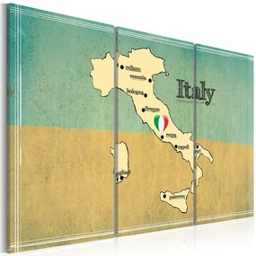 Πίνακας - Heart of Italy - triptych 90x60