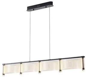 Κρεμαστό Φωτιστικό Οροφής 4xLED 16W Χρυσό Arte Illumina Ravena 144-15048 Eurolamp-144-15048-Χρυσό 144-15048