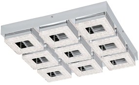 Φωτιστικό Οροφής Led Fradelo 95658 Silver Eglo Metal