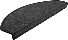 vidaXL Στρώματα σκάλας 15 τεμ. 65 x 24 x 4 cm Non-Slip Ανθρακί